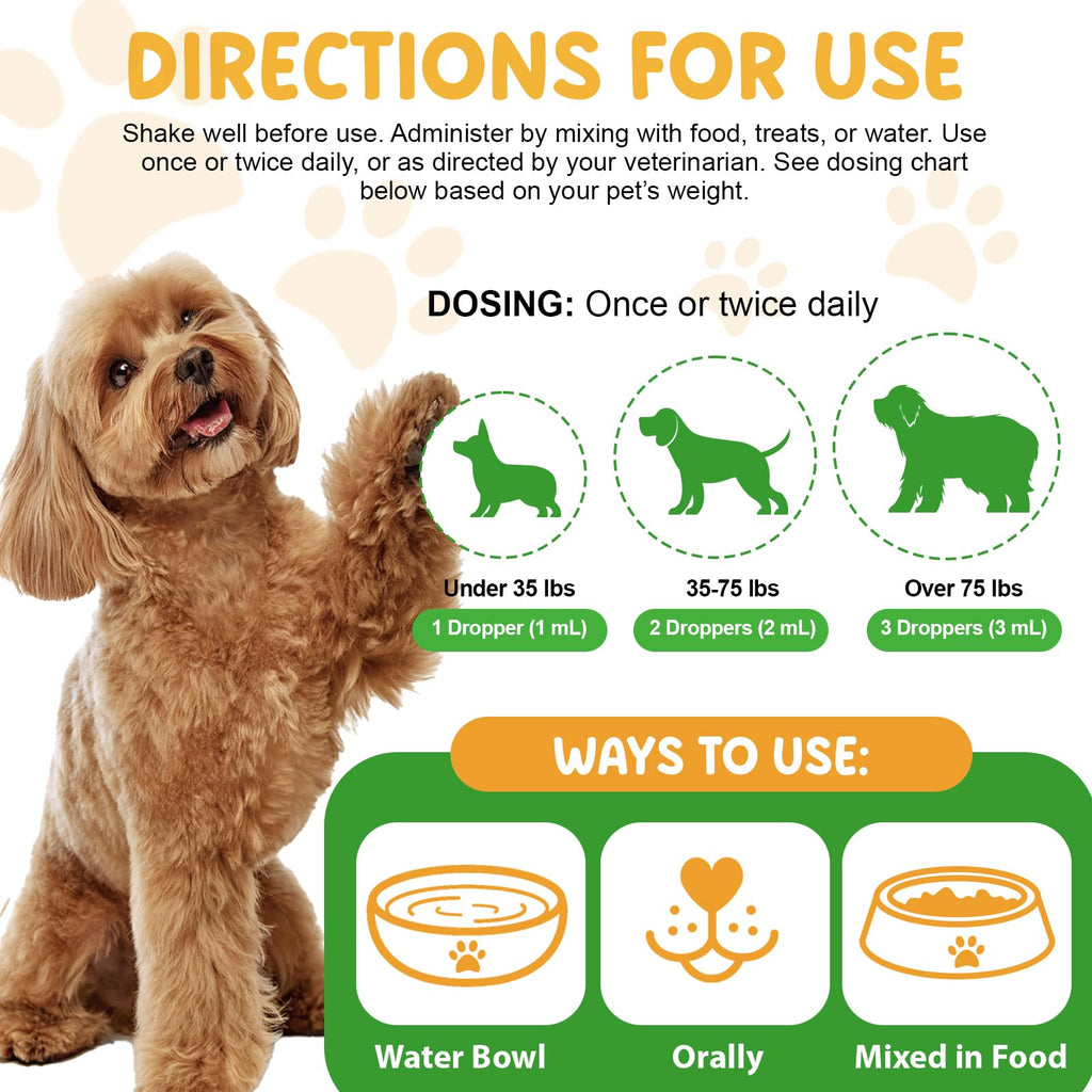 2 Fl Oz Herbal Digestive Support for Dogs I4271