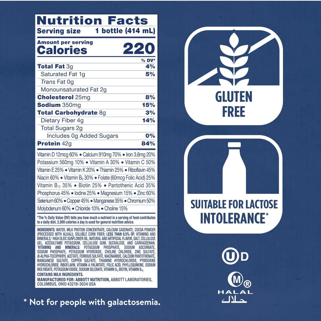 Milk Chocolate Protein Shake 12 Pack N670