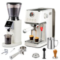 Conical Burr Coffee Grinder with Espresso Machine E194