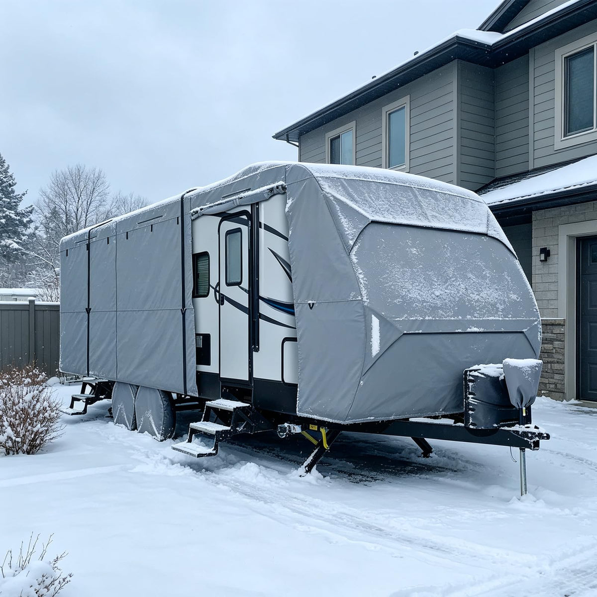 14-16 ft Travel Trailer RV Cover M759
