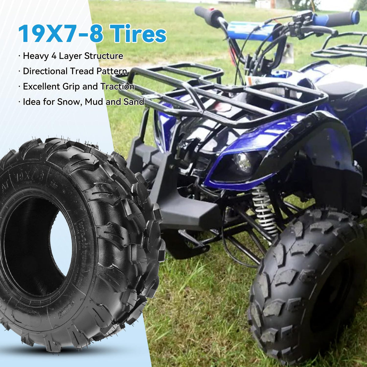 19x7-8 Tubeless Tire A615257