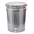 20 Gallon Galvanized Steel Trash Can with Locking Lid T908939