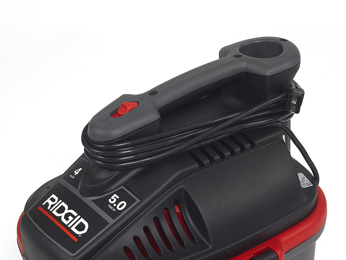 4-Gallon Portable Wet and Dry Compact Vacuum Cleaner W137410