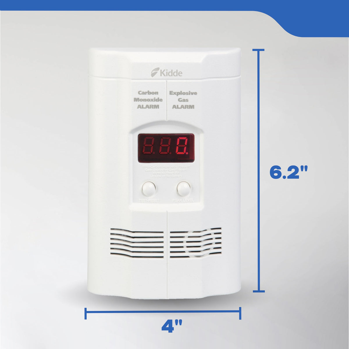 Carbon Monoxide & Explosive Gas Alarm with Digital Display S19566