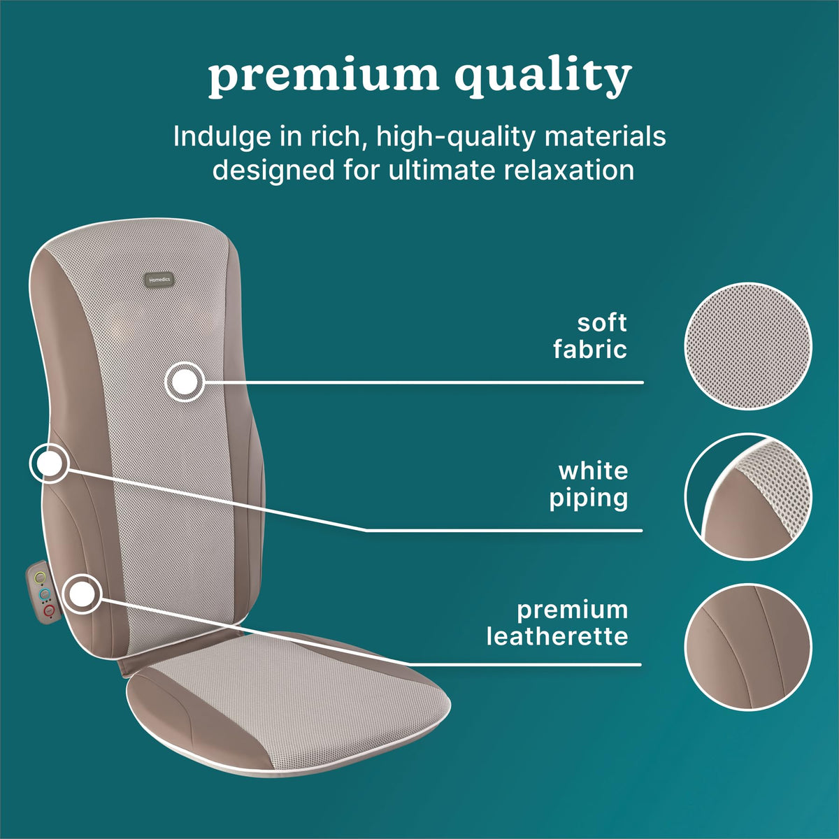 Shiatsu Back Massager Cushion with Heat N169039