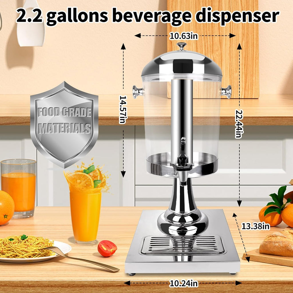 Stainless Steel Beverage Dispenser with Stand I958625