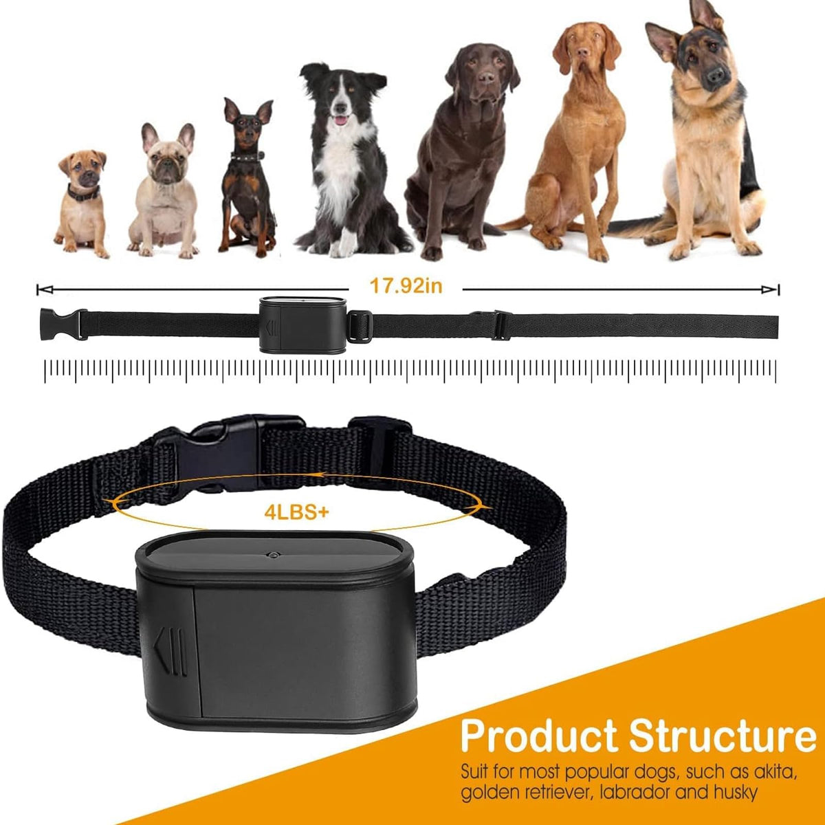 Electric Dog Fence, In-Ground Pet Containment System, Waterproof Training Collar G9691