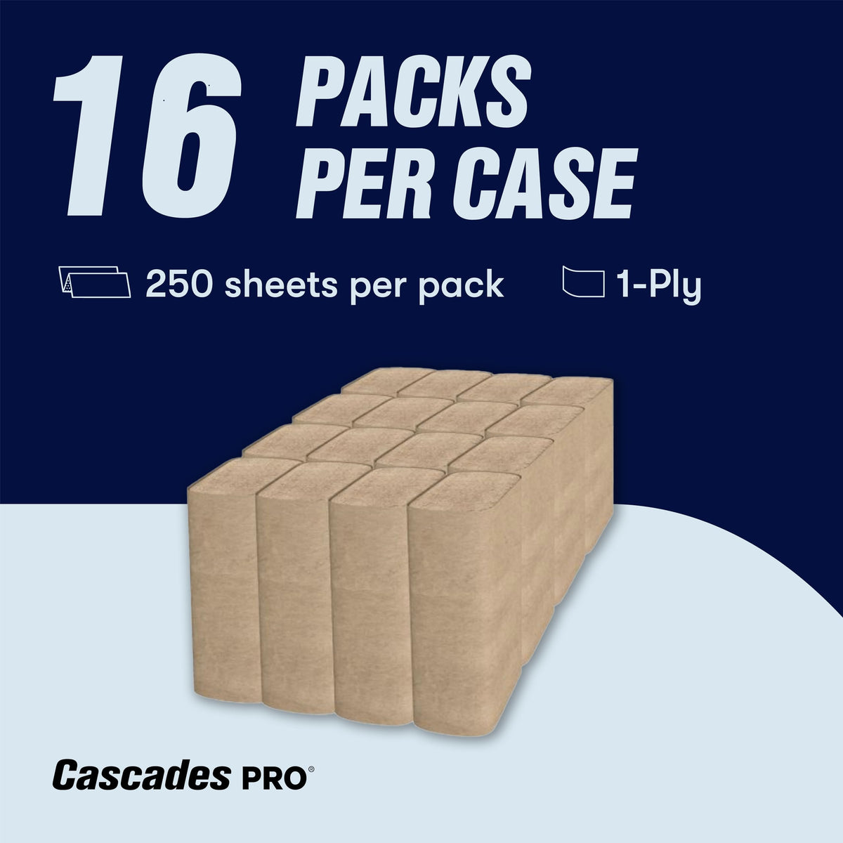 Singlefold Paper Towels 250 Sheets Natural C7145