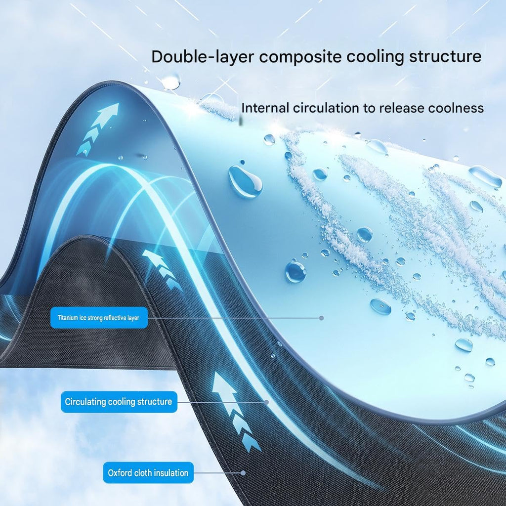 Front Window Sunshade Reflective Foldable N99006