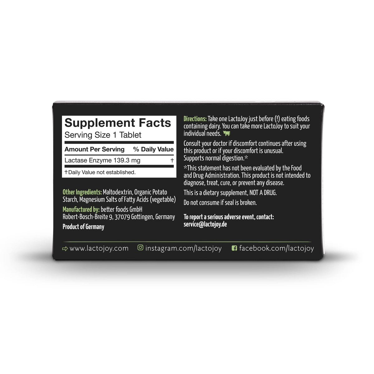 Lactase Pills 14,500 I 80 Pieces Lactase Enzymes N676942