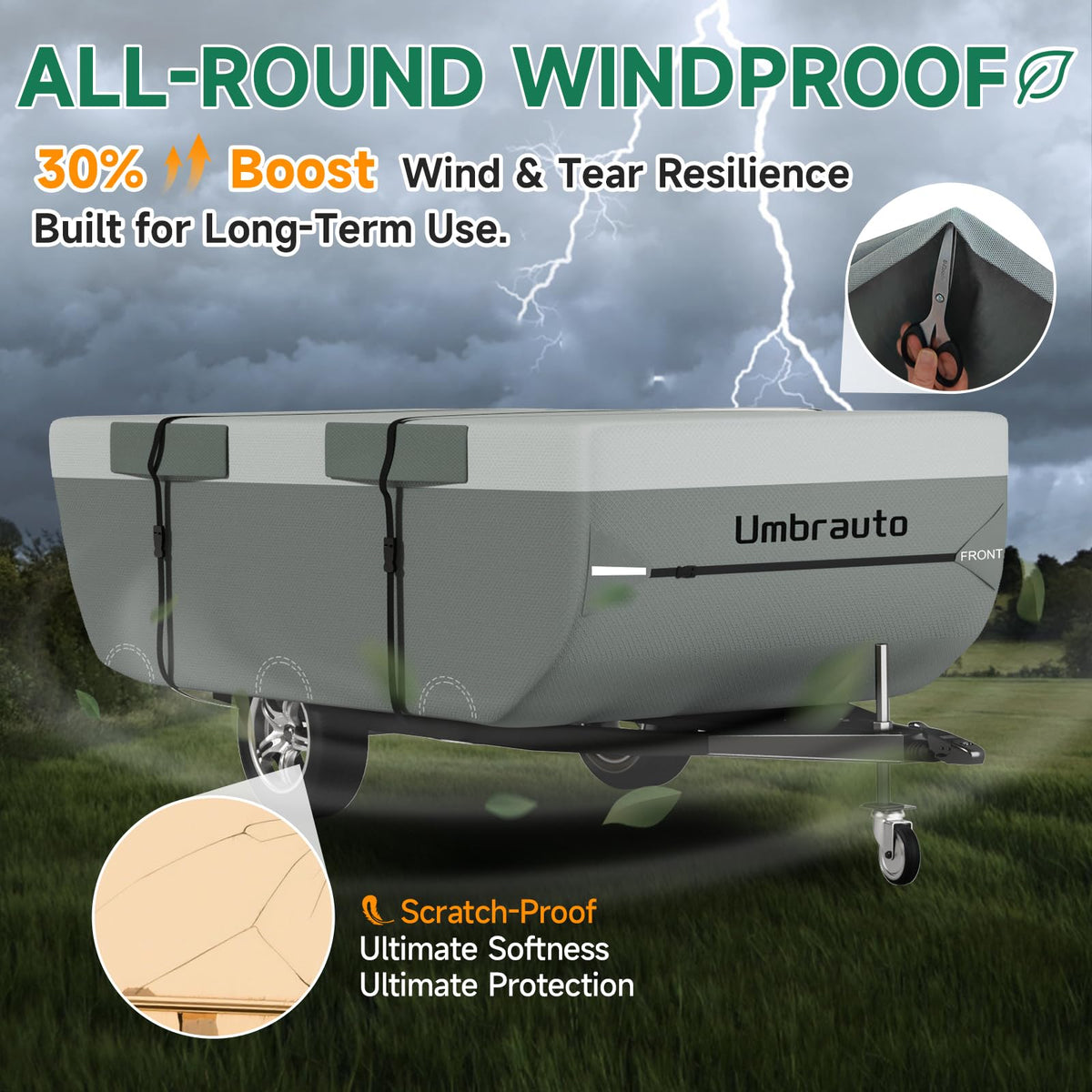 Pop Up Camper Cover 14-16 ft X53324