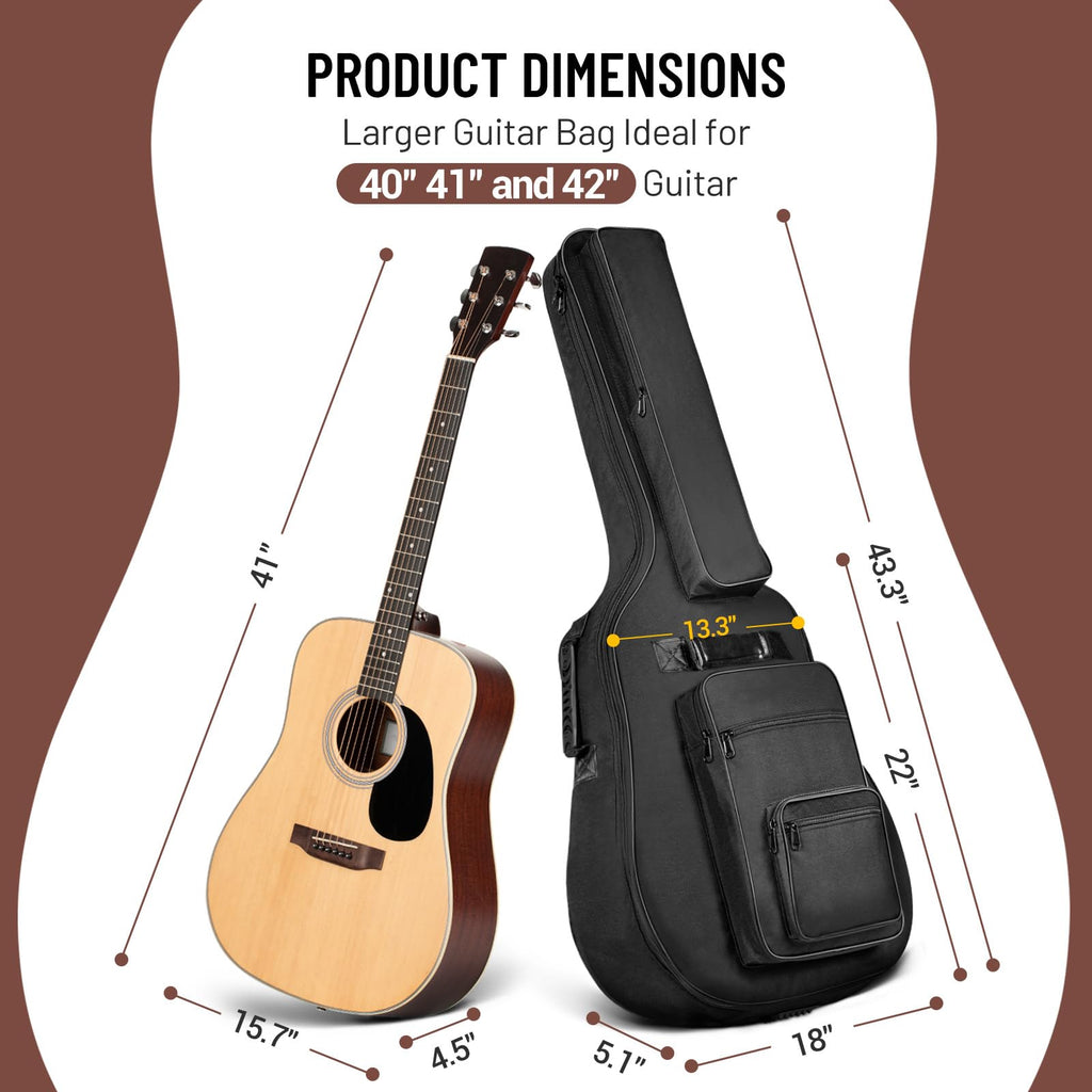 Thick Padding Waterproof Acoustic Guitar Bag 40 41 inch M18135