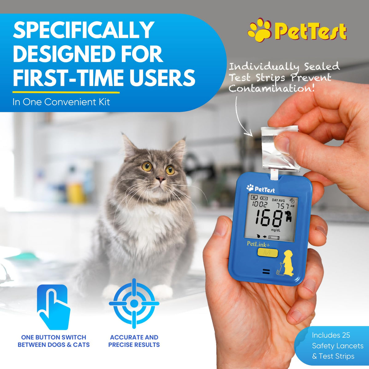 Glucose Monitor Kit for Dogs and Cats K494524
