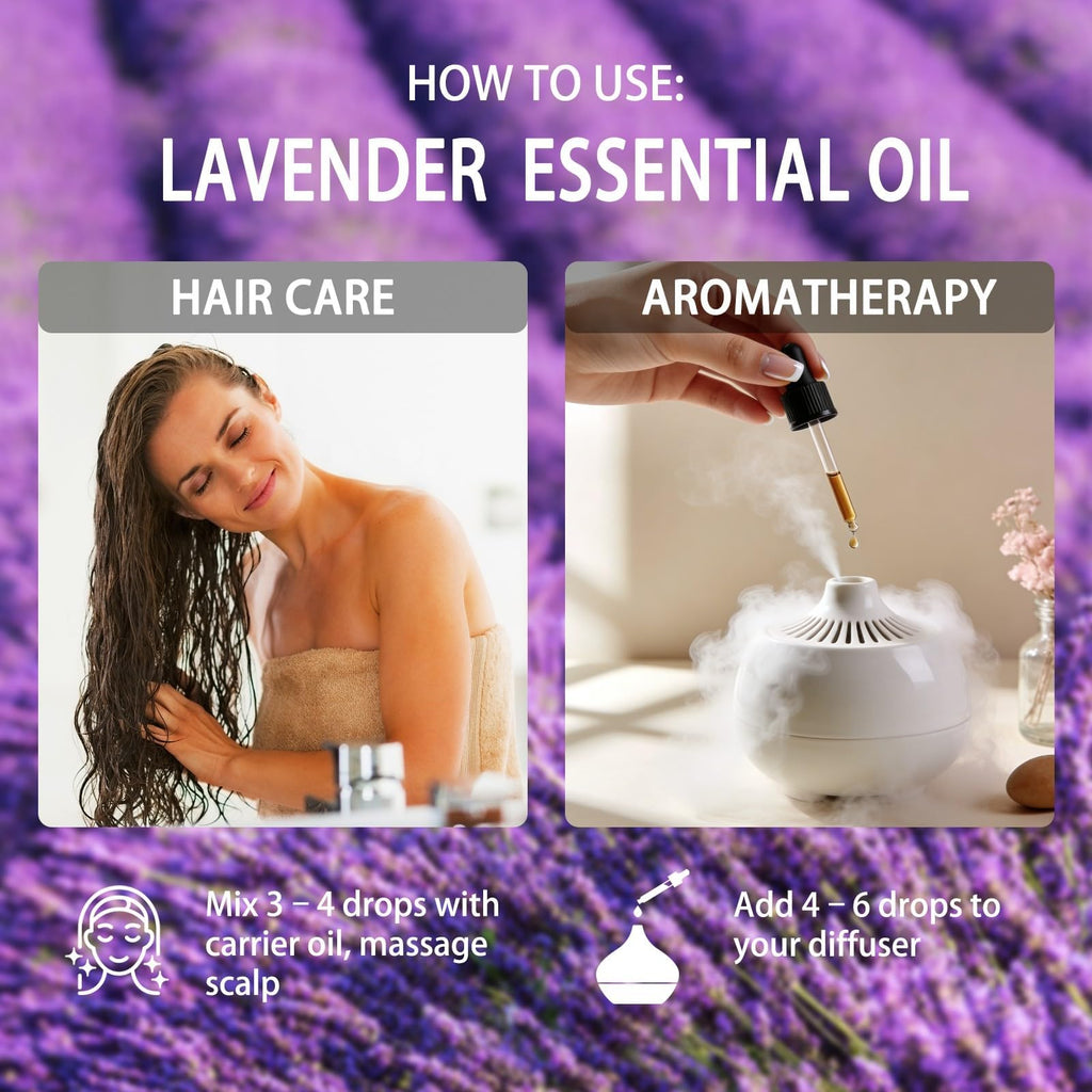 Lilac and Lavender Essential Oil 4 Fl Oz J719
