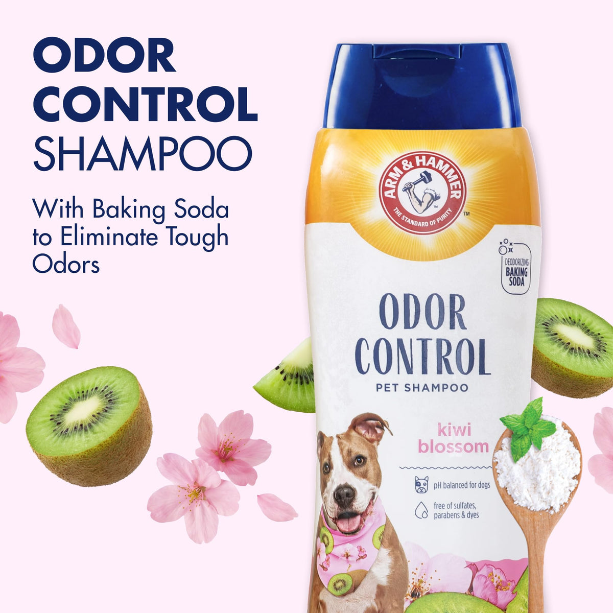 Deodorizing Dog Shampoo Kiwi Blossom 20 Fl Oz Q841505