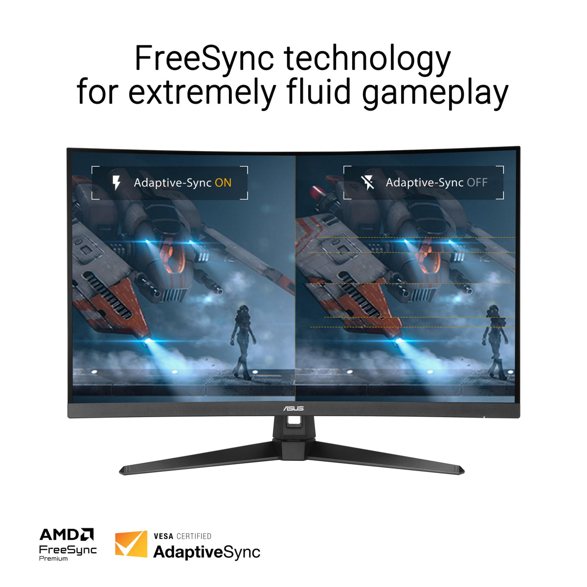 32 Inch 1080p 240Hz Curved Gaming Monitor D550