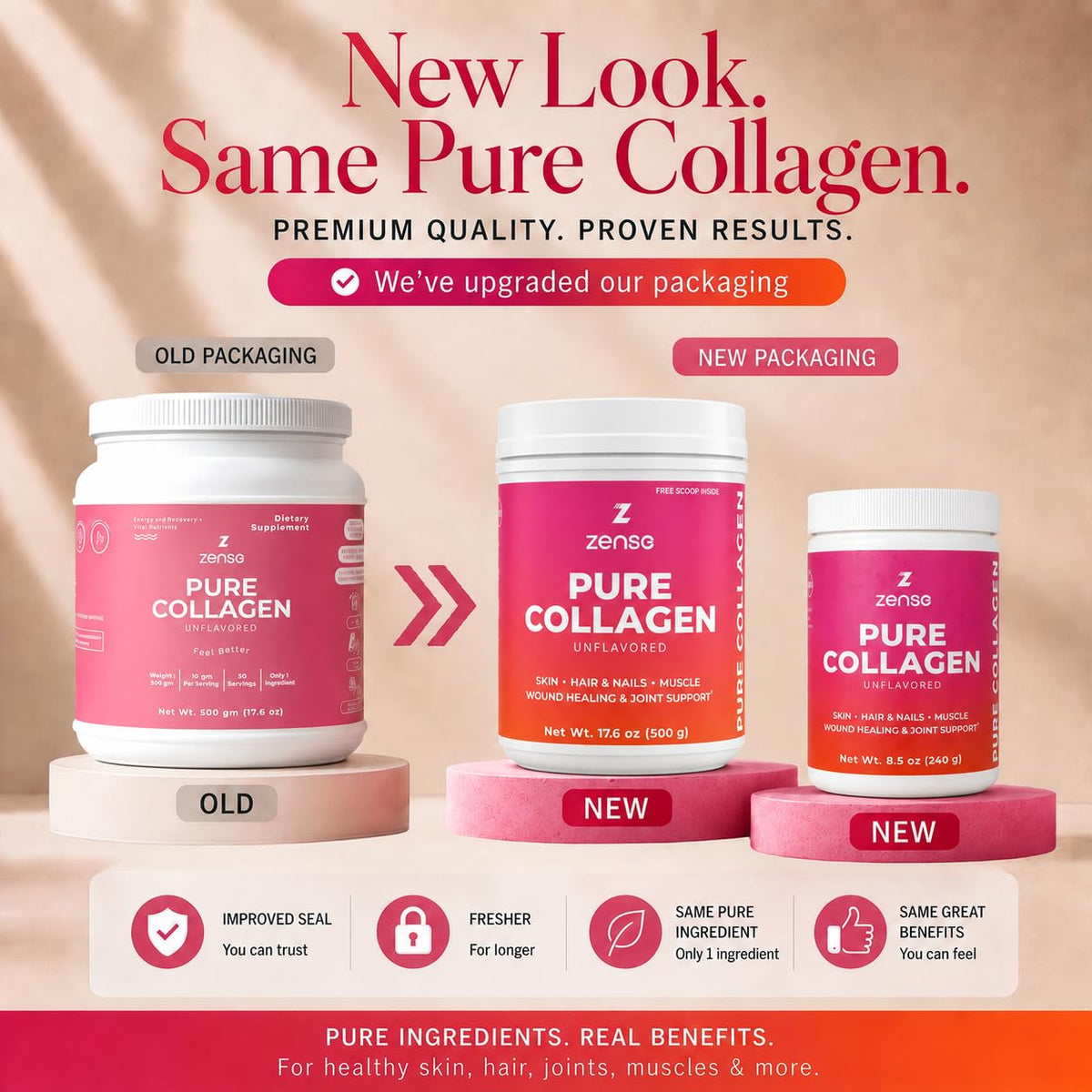 Hydrolyzed Collagen Powder 500 g G598443