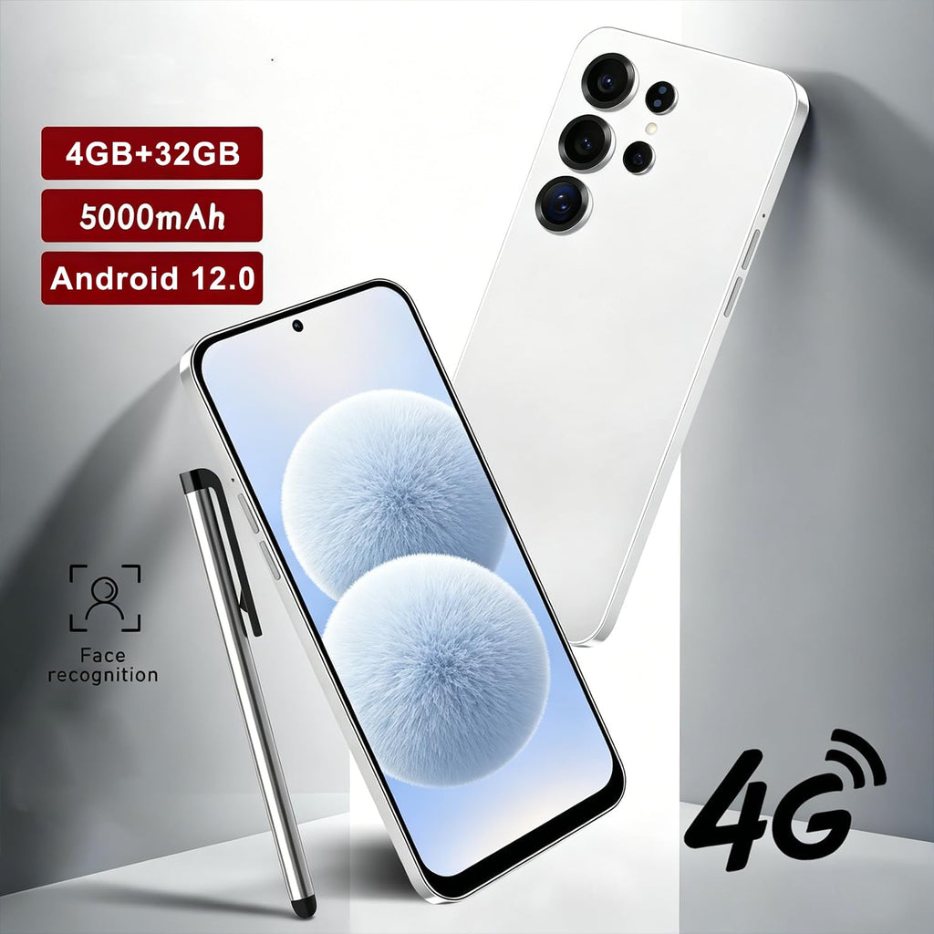 4G Unlocked Android Smartphone 6.6'' HD+ Display 4GB RAM 32GB ROM Black N306