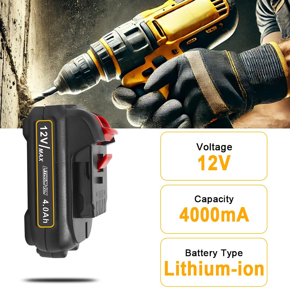 12V 4Ah Battery 2 Pack X235