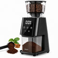 Electric Conical Burr Coffee Grinder, 30 Grind Settings, Black P549