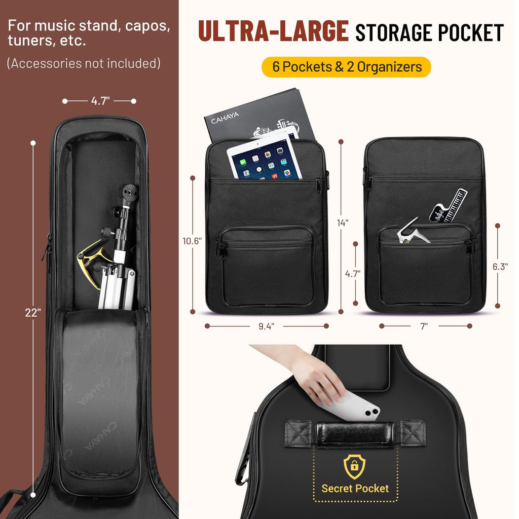 Thick Padding Waterproof Acoustic Guitar Bag 40 41 inch M18135