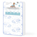 2-in-1 Breathable Inner Spring Portable Crib Mattress J3835