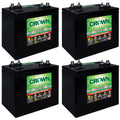 6V AGM Sealed Deep Cycle Battery 220Ah 4 Pack R207101