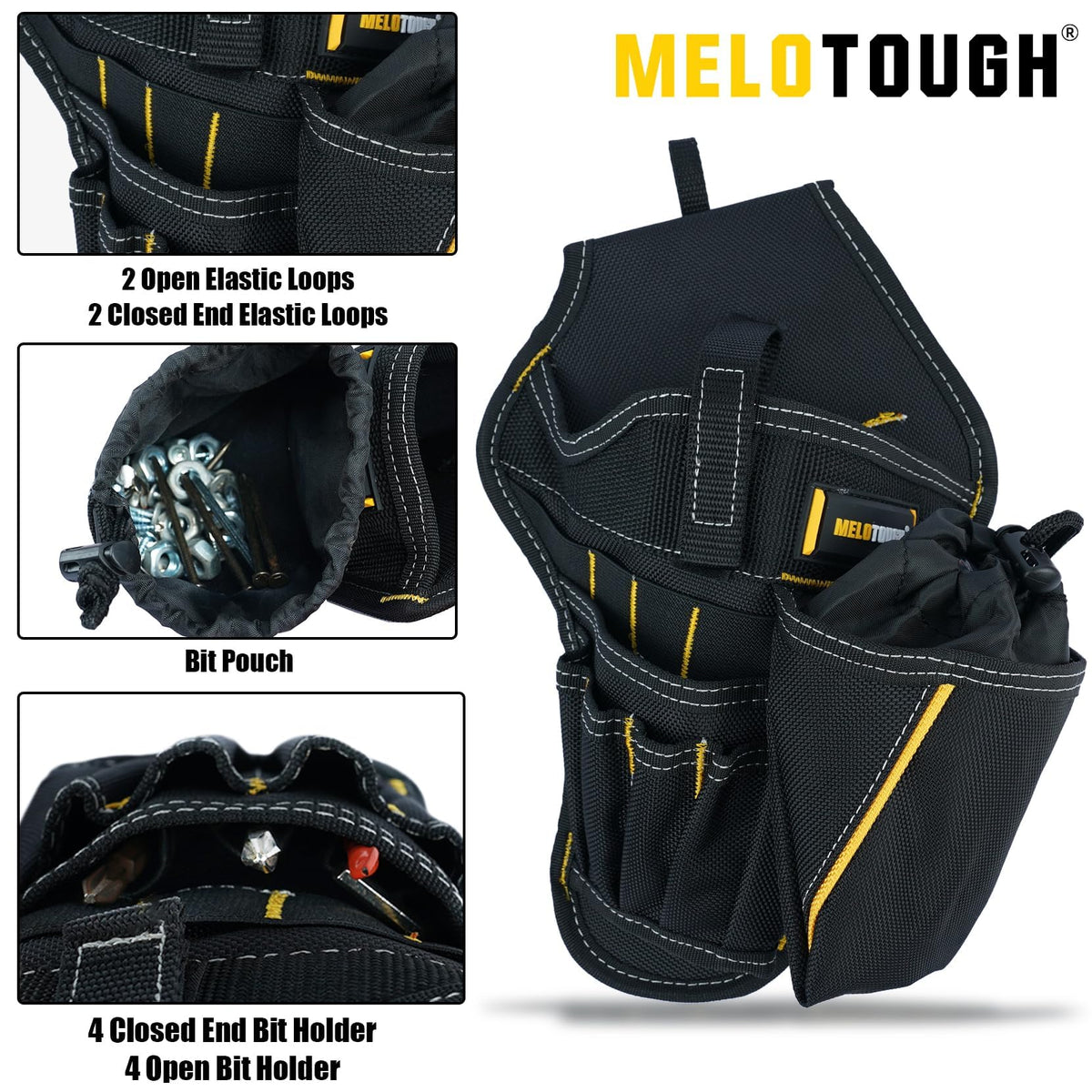3-in-1 Drill Holster with Magnetic Wristband Y551906