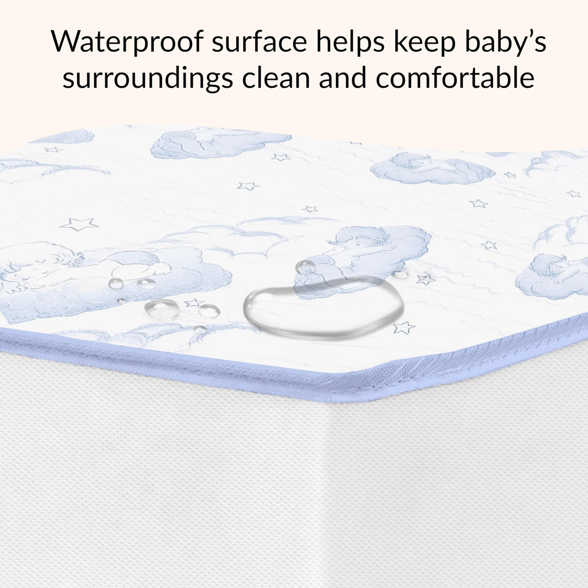 2-in-1 Breathable Inner Spring Portable Crib Mattress J3835