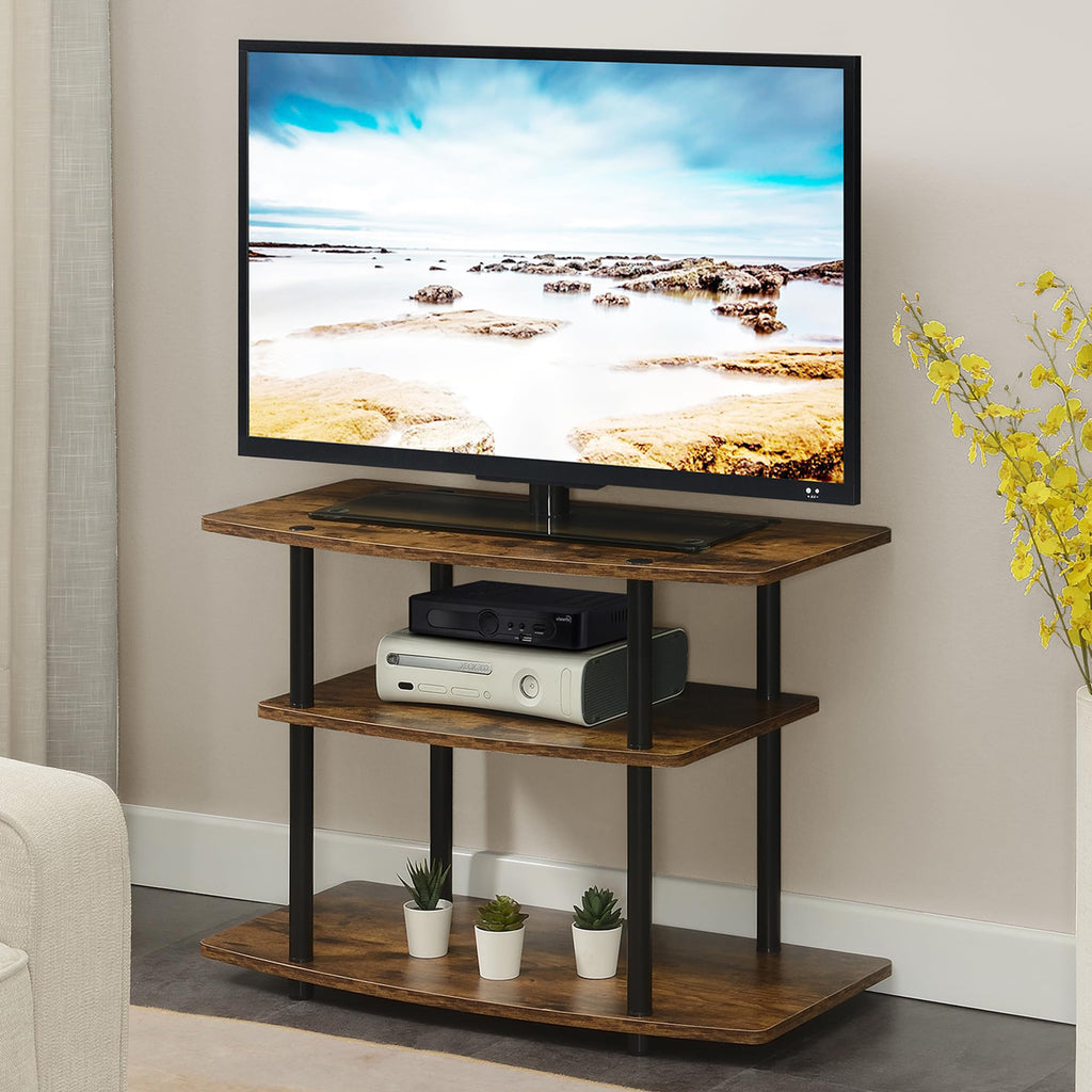 3-Tier TV Stand with Shelves W42187