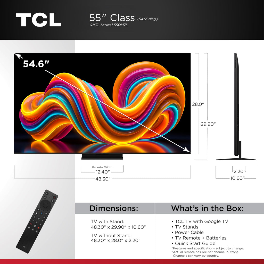 55 Inch QLED Smart TV P310