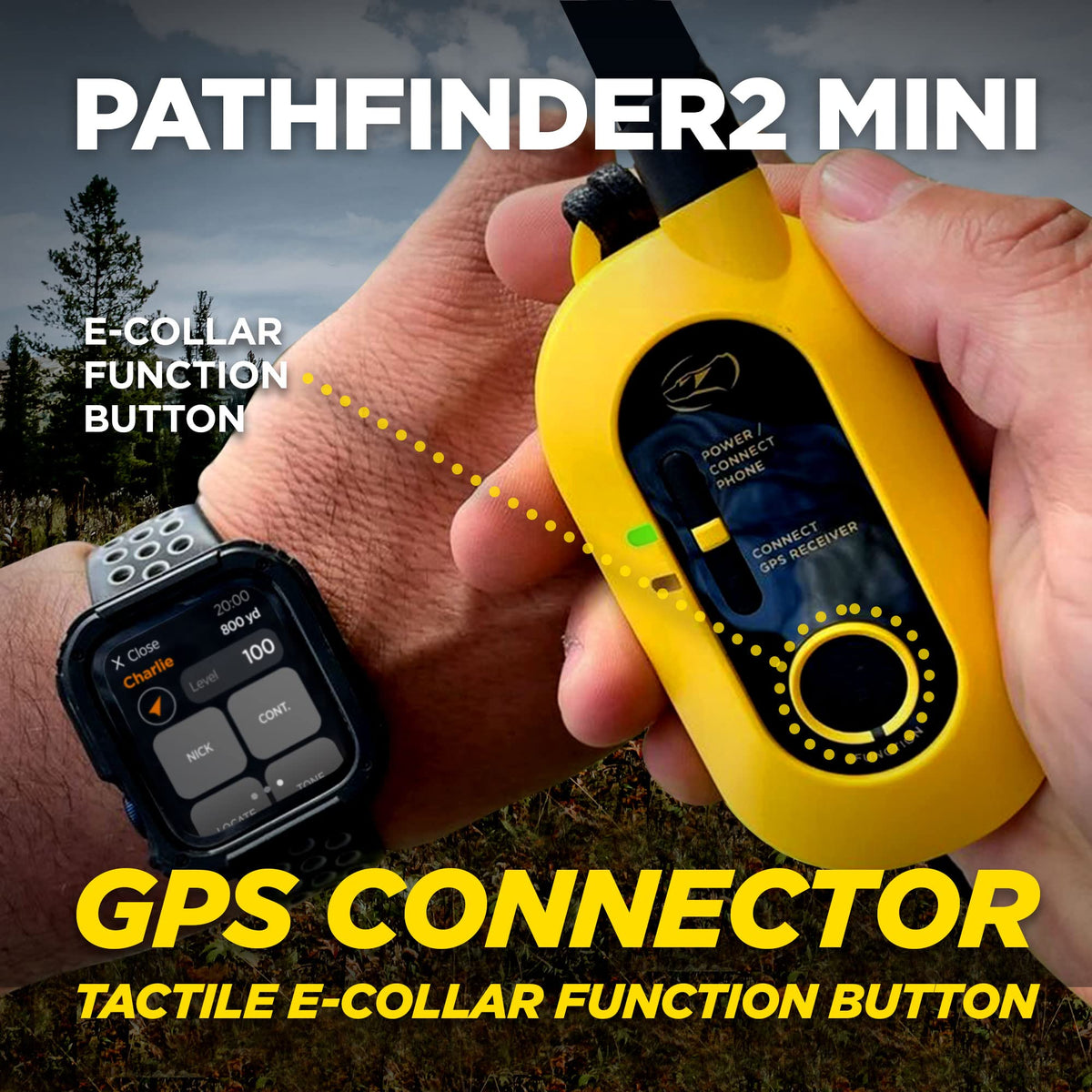 Rechargeable GPS Training Collar with Remote B66329