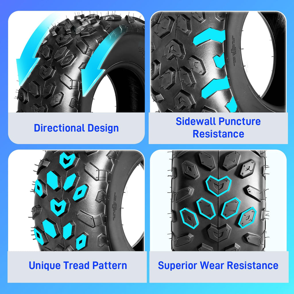 Set of 2 19x7-8 ATV/UTV Tires K6829