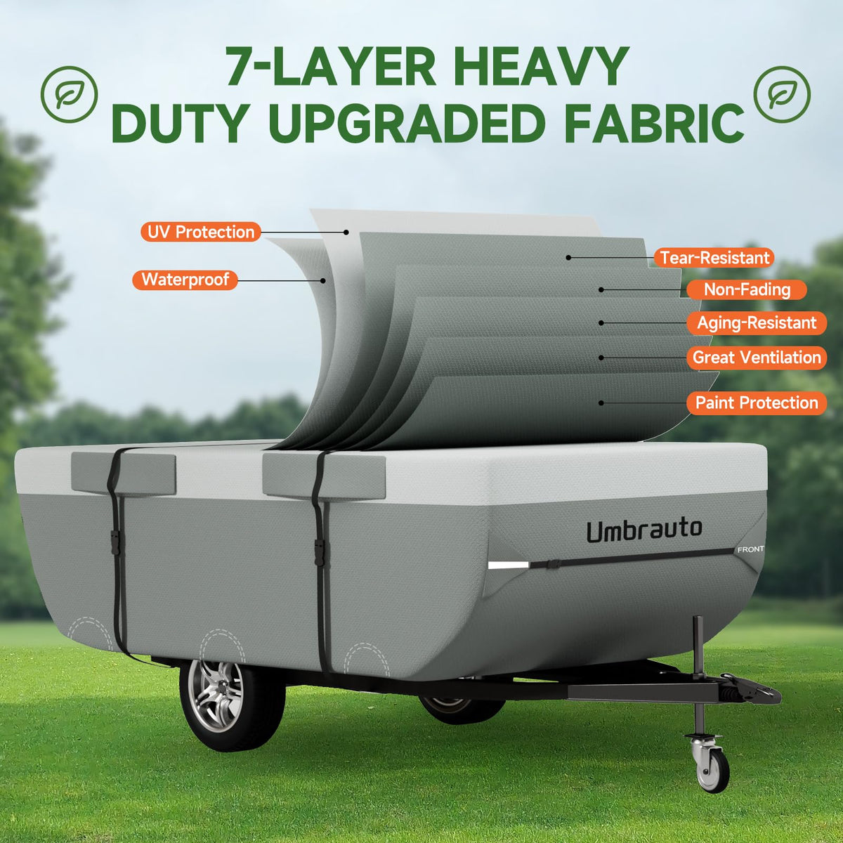 Pop Up Camper Cover 14-16 ft X53324