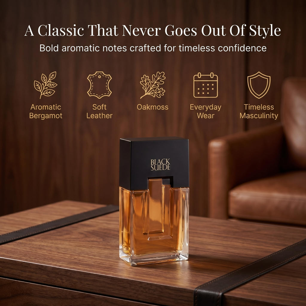 Black Suede Eau De Toilette Spray 3.4 oz 2 pack C6012
