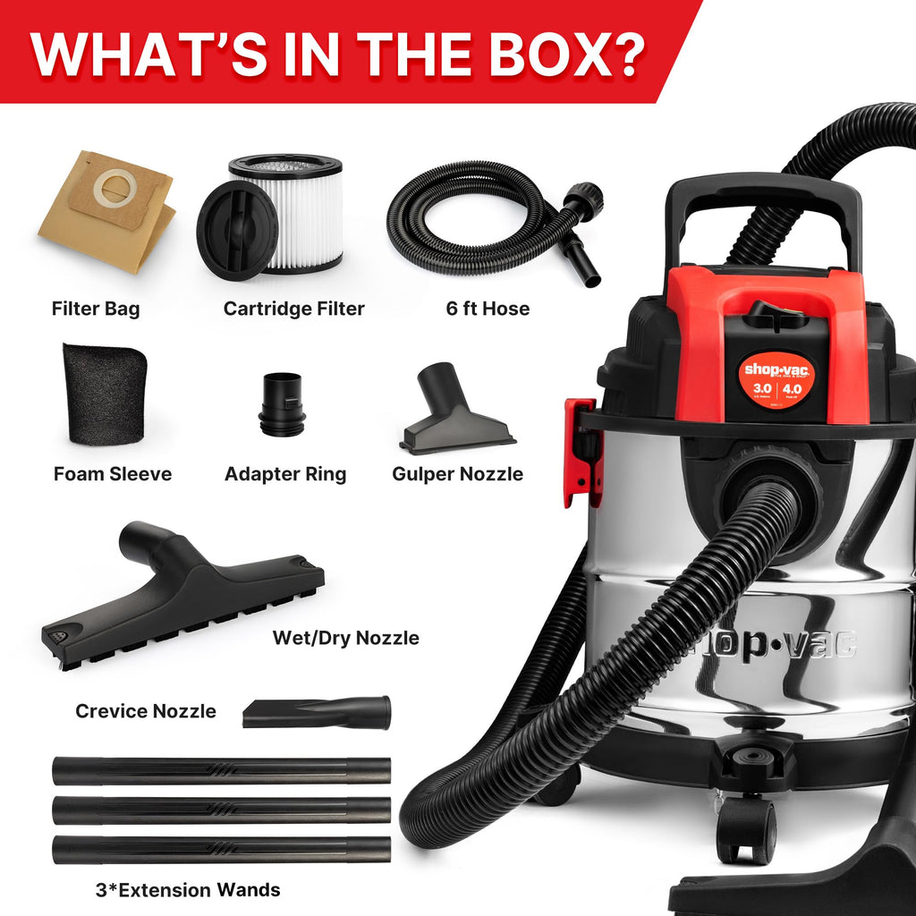 3 Gallon Wet/Dry Vacuum with Blower R28339