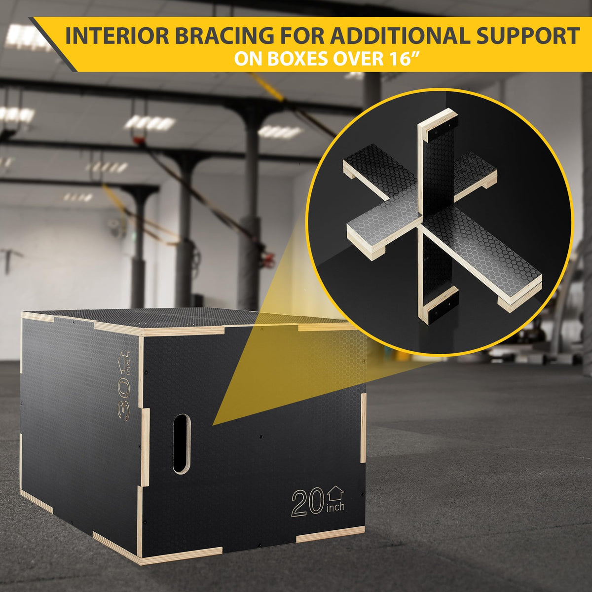 Wooden Plyo Box U90840