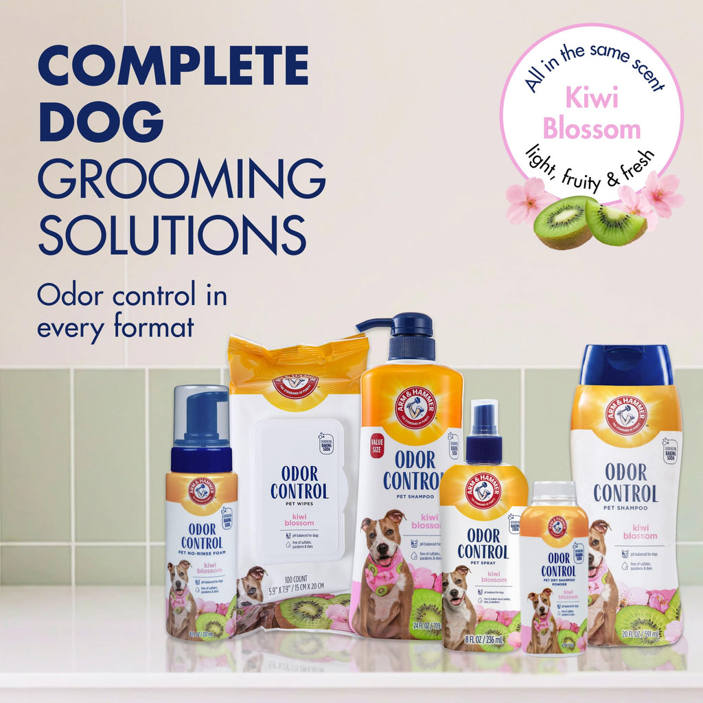 Deodorizing Dog Shampoo Kiwi Blossom 20 Fl Oz Q841505