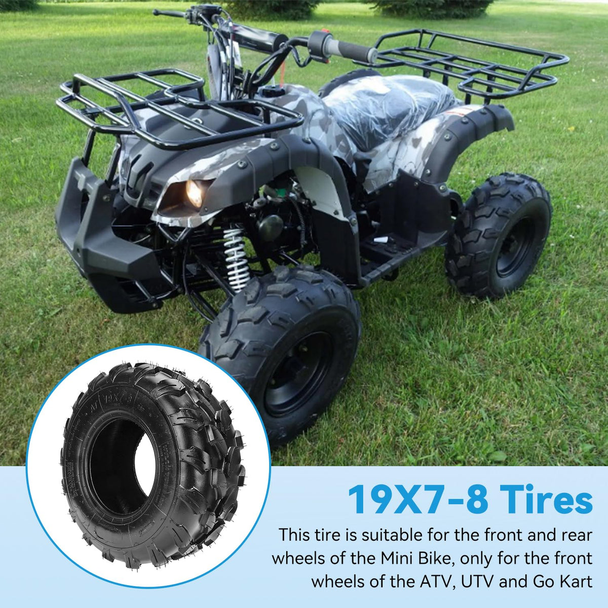 19x7-8 Tubeless Tire A615257