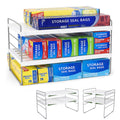 Expandable Adjustable Kitchen Wrap Box Organizer Rack T9862