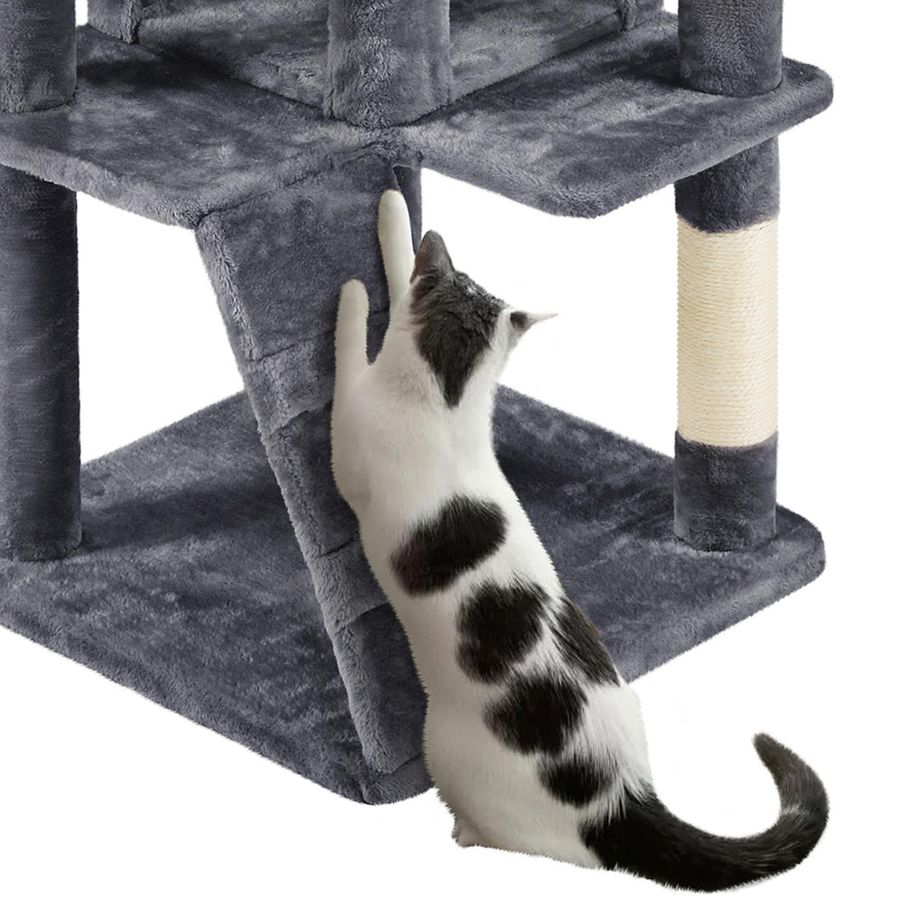 70in Cat Tree with Sisal Scratching Post N996