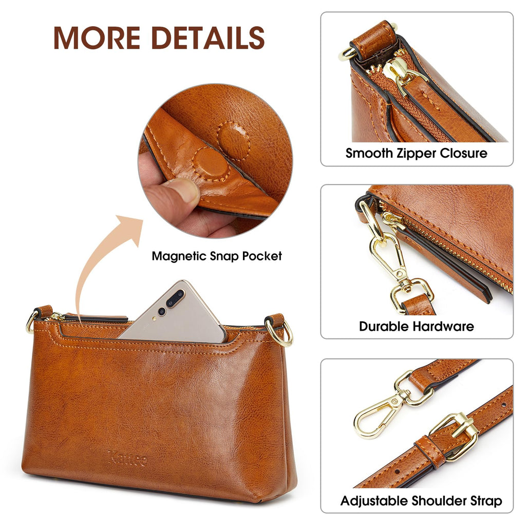 Genuine Leather Crossbody Bag C184059