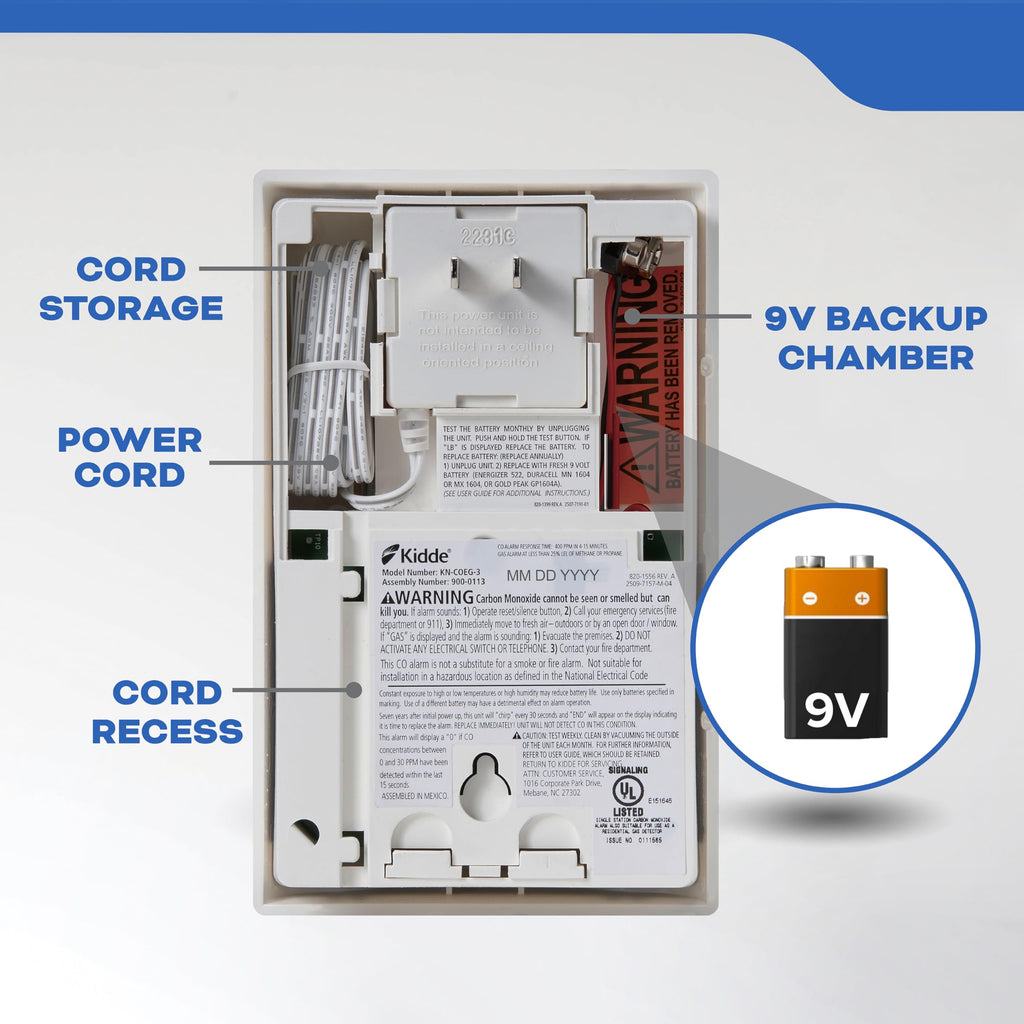 Carbon Monoxide & Explosive Gas Alarm with Digital Display S19566