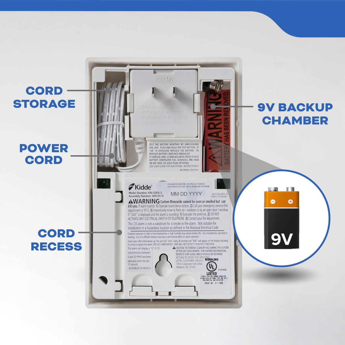 Carbon Monoxide & Explosive Gas Alarm with Digital Display S19566