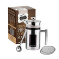 34 Ounce French Press Coffee Maker with Stainless Steel Frame L580