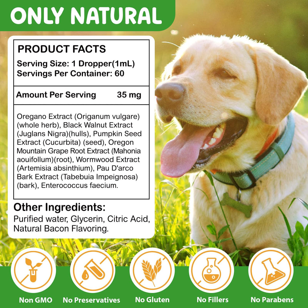 2 Fl Oz Herbal Digestive Support for Dogs I4271
