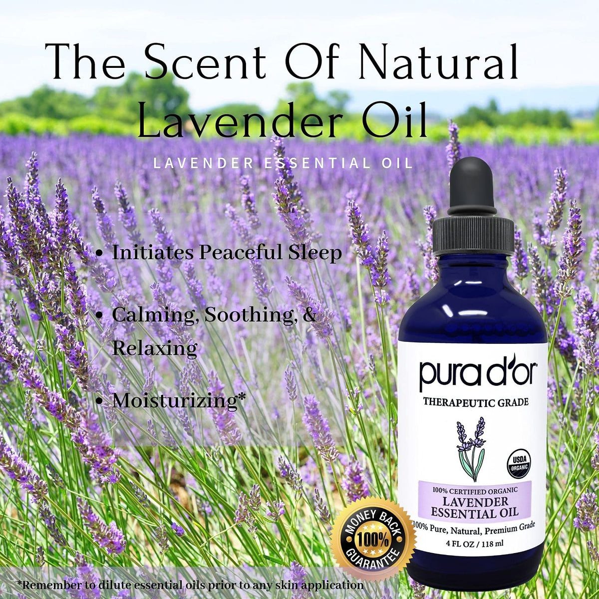 Organic Fractionated Coconut Oil & Lavender Essential Oil Bundle U6049
