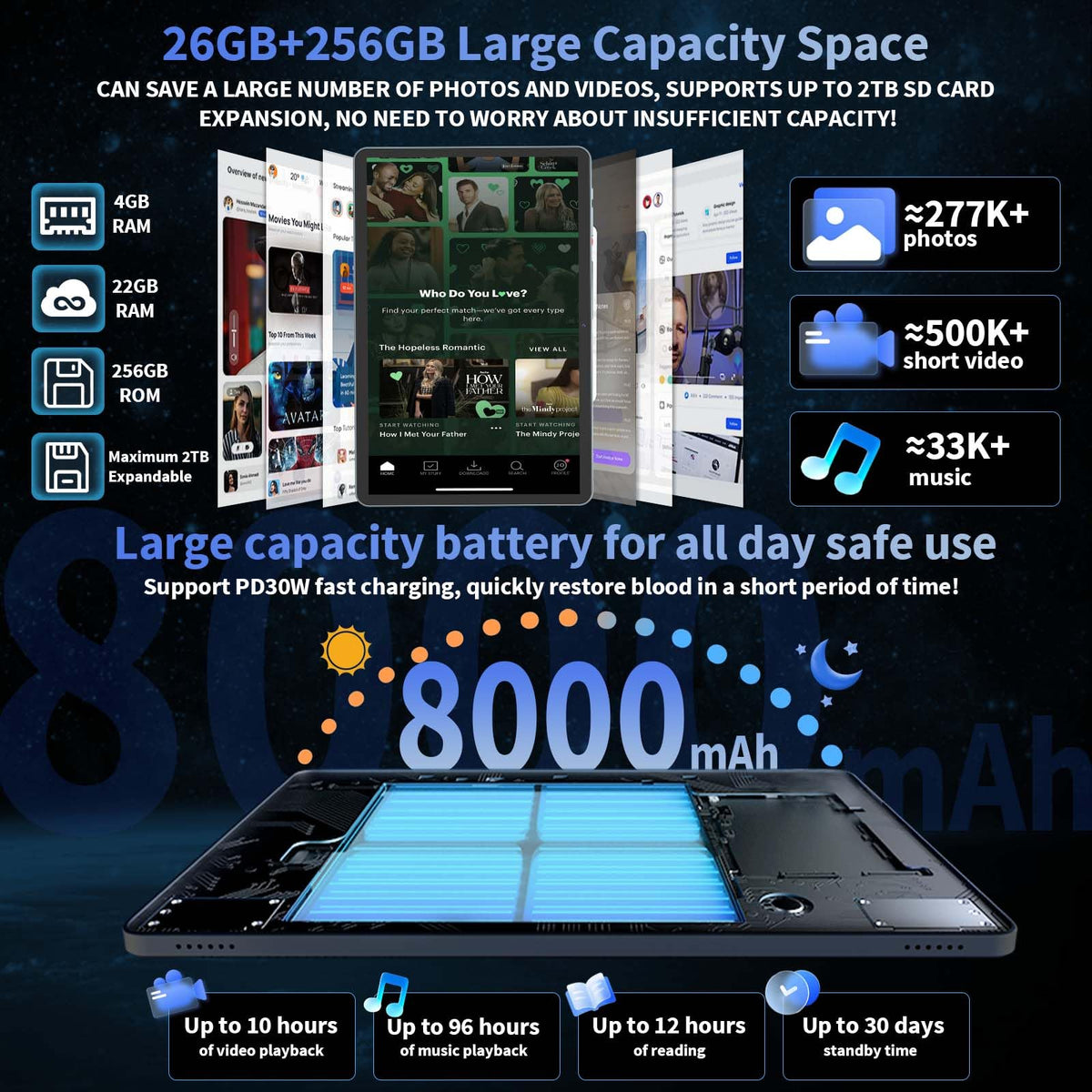 10 inch Tablet with Keyboard P3341