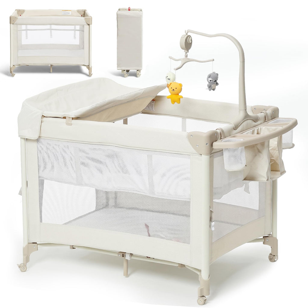 Pack and Play with Baby Bassinet D5322