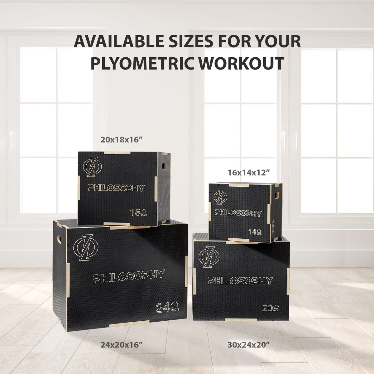 Wooden Plyo Box U90840